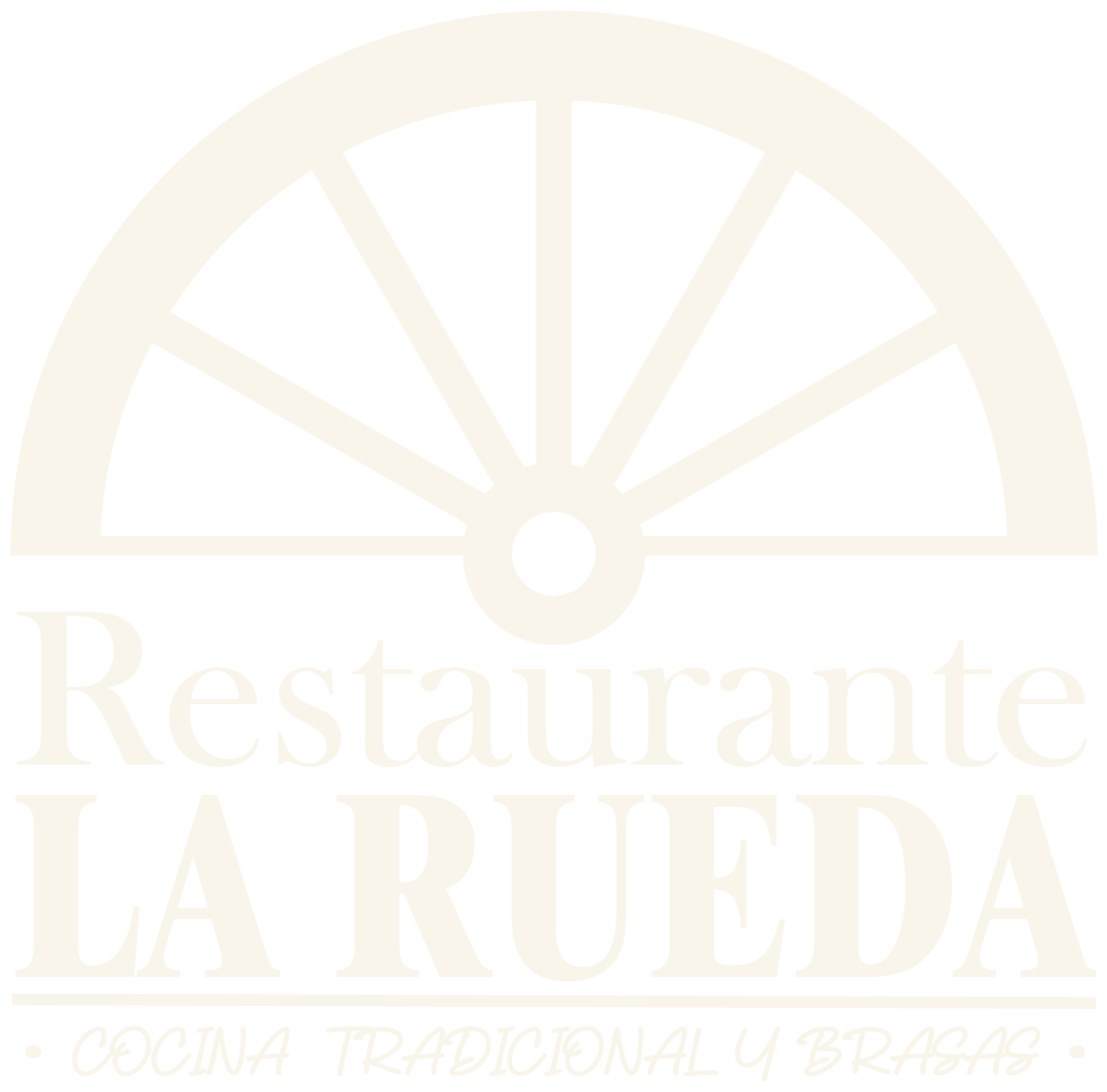 Restaurante La Rueda · Cocina tradicional y brasas